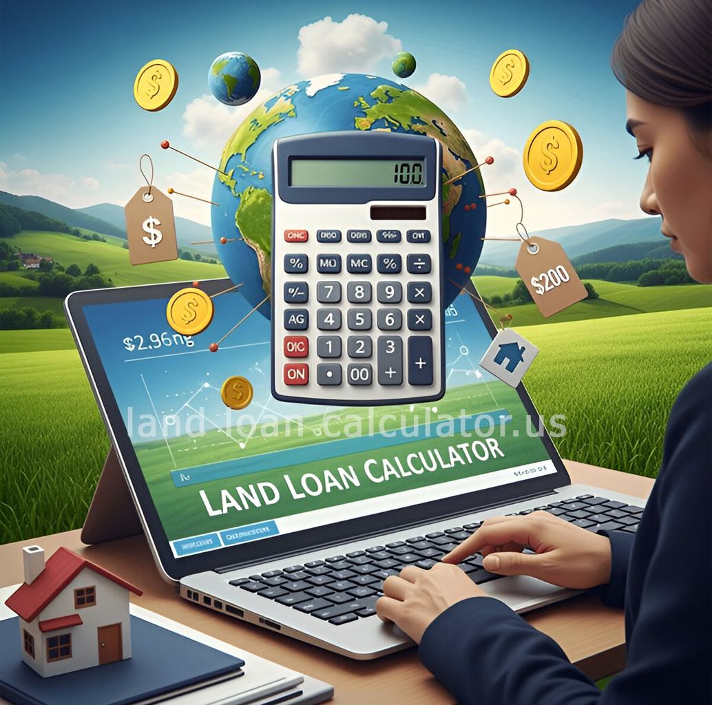 Land Loan Calculator USA - Calculate Monthly Land Payments,