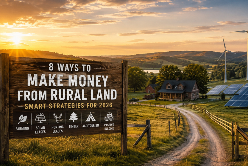Making Money from Rural Land: 8 Strategies for 2026