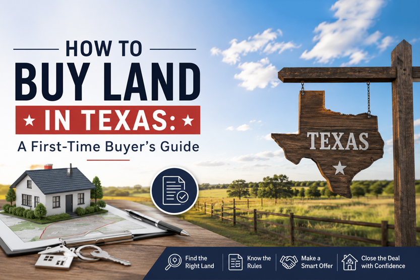How to Buy Land in Texas: A First-Time Buyer's Guide
