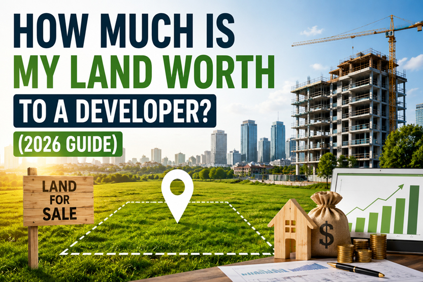 How Much Is My Land Worth to a Developer? (2026 Guide)